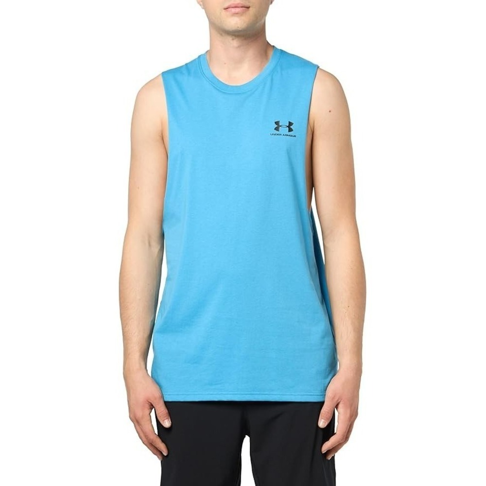 Under Armour Men's Size L - Sportstyle Left Chest Cut-Off Tank Top 1329286